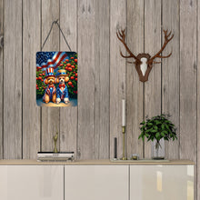 Load image into Gallery viewer, All American Poodle Wall or Door Hanging Prints
