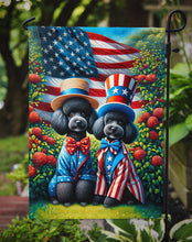 Load image into Gallery viewer, All American Poodle Garden Flag –  Dogs with American Flag Background by Caroline’s Treasures