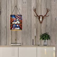 Load image into Gallery viewer, All American Poodle Wall or Door Hanging Prints