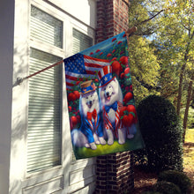Load image into Gallery viewer, All American Samoyed House Flag