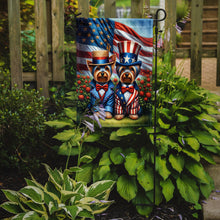 Load image into Gallery viewer, All American Yorkshire Terrier Garden Flag –  Dogs with American Flag Background by Caroline’s Treasures