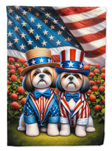 Load image into Gallery viewer, All American Shih Tzu House Flag