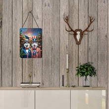 Load image into Gallery viewer, All American Siberian Husky Wall or Door Hanging Prints