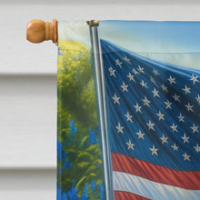 Load image into Gallery viewer, All American Silky Terrier House Flag