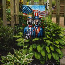 Load image into Gallery viewer, All American Weimaraner Garden Flag –  Dogs with American Flag Background by Caroline’s Treasures