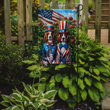Load image into Gallery viewer, All American Welsh Springer Spaniel Garden Flag –  Dogs with American Flag Background by Caroline’s Treasures