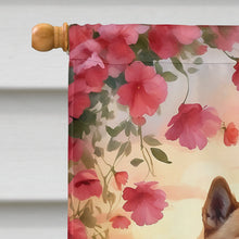 Load image into Gallery viewer, Akita Two Hearts House Flag