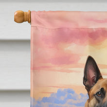 Load image into Gallery viewer, Belgian Malinois Two Hearts House Flag