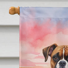 Load image into Gallery viewer, Boxer Two Hearts House Flag
