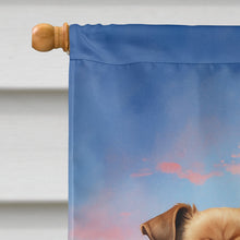 Load image into Gallery viewer, Brussels Griffon Two Hearts House Flag