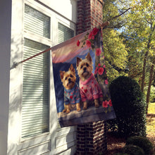 Load image into Gallery viewer, Cairn Terrier Two Hearts House Flag