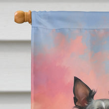 Load image into Gallery viewer, Chinese Crested Two Hearts House Flag
