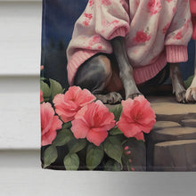 Load image into Gallery viewer, Chinese Crested Two Hearts House Flag