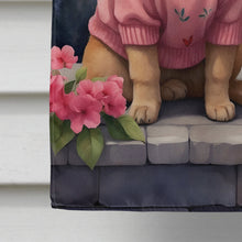 Load image into Gallery viewer, Chow Chow Two Hearts House Flag