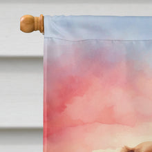 Load image into Gallery viewer, Cocker Spaniel Two Hearts House Flag