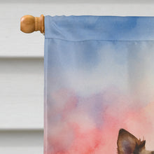 Load image into Gallery viewer, Collie Two Hearts House Flag