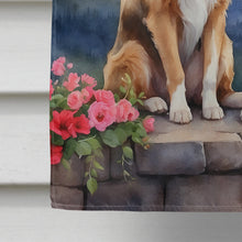 Load image into Gallery viewer, Collie Two Hearts House Flag