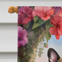 Load image into Gallery viewer, French Bulldog Two Hearts House Flag