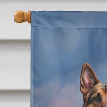 Load image into Gallery viewer, German Shepherd Two Hearts House Flag