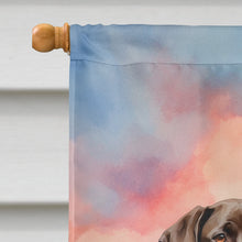 Load image into Gallery viewer, German Shorthaired Pointer Two Hearts House Flag