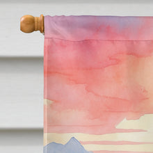 Load image into Gallery viewer, Gordon Setter Two Hearts House Flag