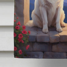 Load image into Gallery viewer, Great Pyrenees Two Hearts House Flag