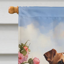 Load image into Gallery viewer, Jack Russell Terrier Two Hearts House Flag