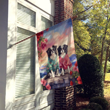 Load image into Gallery viewer, Japanese Chin Two Hearts House Flag