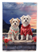Load image into Gallery viewer, Maltese Two Hearts House Flag