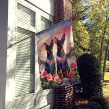 Load image into Gallery viewer, Manchester Terrier Two Hearts House Flag