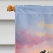 Load image into Gallery viewer, Pug Two Hearts House Flag