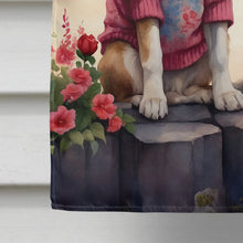 Load image into Gallery viewer, Saint Bernard Two Hearts House Flag
