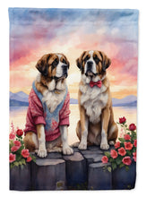 Load image into Gallery viewer, Saint Bernard Two Hearts House Flag