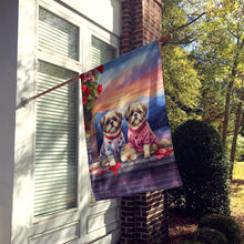 Load image into Gallery viewer, Shih Tzu Two Hearts House Flag