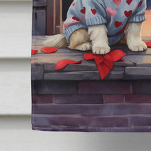 Load image into Gallery viewer, Shih Tzu Two Hearts House Flag
