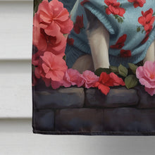 Load image into Gallery viewer, Siberian Husky Two Hearts House Flag
