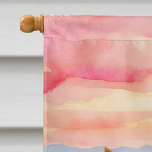 Load image into Gallery viewer, Silky Terrier Two Hearts House Flag