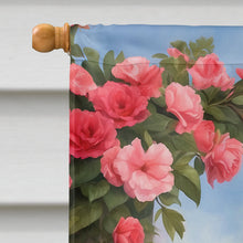 Load image into Gallery viewer, Staffordshire Bull Terrier Two Hearts House Flag