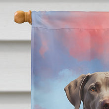 Load image into Gallery viewer, Weimaraner Two Hearts House Flag