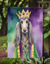 Load image into Gallery viewer, Afghan Hound King of Mardi Gras Garden Flag - Vibrant Dog-Themed Yard Decor by Caroline's Treasures