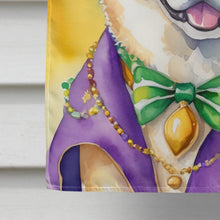 Load image into Gallery viewer, Akita King of Mardi Gras House Flag
