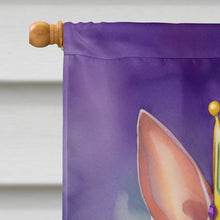Load image into Gallery viewer, American Hairless Terrier King of Mardi Gras House Flag