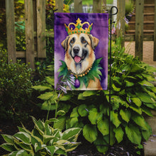 Load image into Gallery viewer, Anatolian Shepherd Dog King of Mardi Gras Garden Flag - Vibrant Dog-Themed Yard Decor by Caroline's Treasures