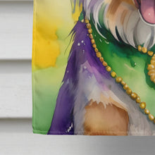 Load image into Gallery viewer, Australian Shepherd King of Mardi Gras House Flag