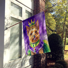 Load image into Gallery viewer, Australian Terrier King of Mardi Gras House Flag