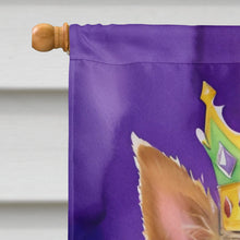 Load image into Gallery viewer, Australian Terrier King of Mardi Gras House Flag