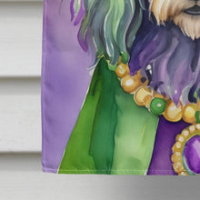 Load image into Gallery viewer, Bergamasco Sheepdog King of Mardi Gras House Flag