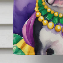 Load image into Gallery viewer, Boston Terrier King of Mardi Gras House Flag