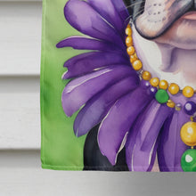 Load image into Gallery viewer, Boston Terrier King of Mardi Gras House Flag