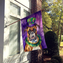 Load image into Gallery viewer, Boxer King of Mardi Gras House Flag